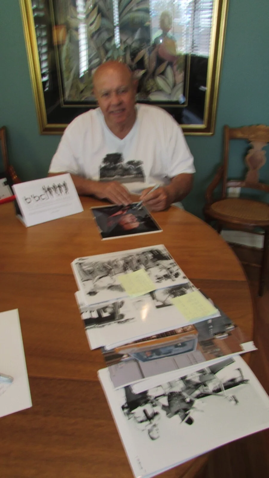 JOIE CHITWOOD JR 007 JAMES BOND OFFICIAL b'bc SIGNING AUTOGRAPH LIVE AND LET DIE, изображение 5