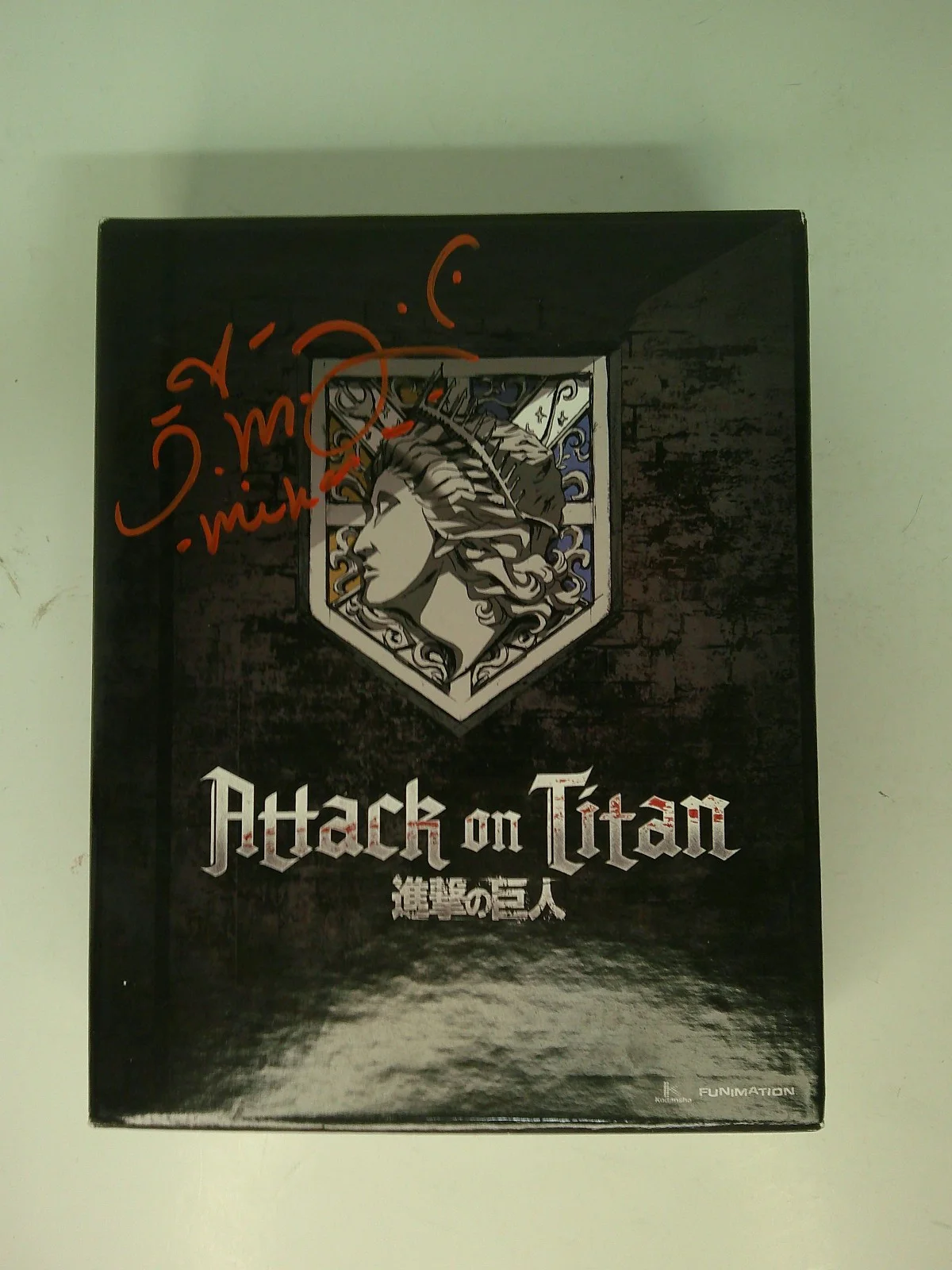 Trina Nishimura — Trina Nishimura Autograph Signed Attack on Titan Special Limited Edition Box Set, image 2