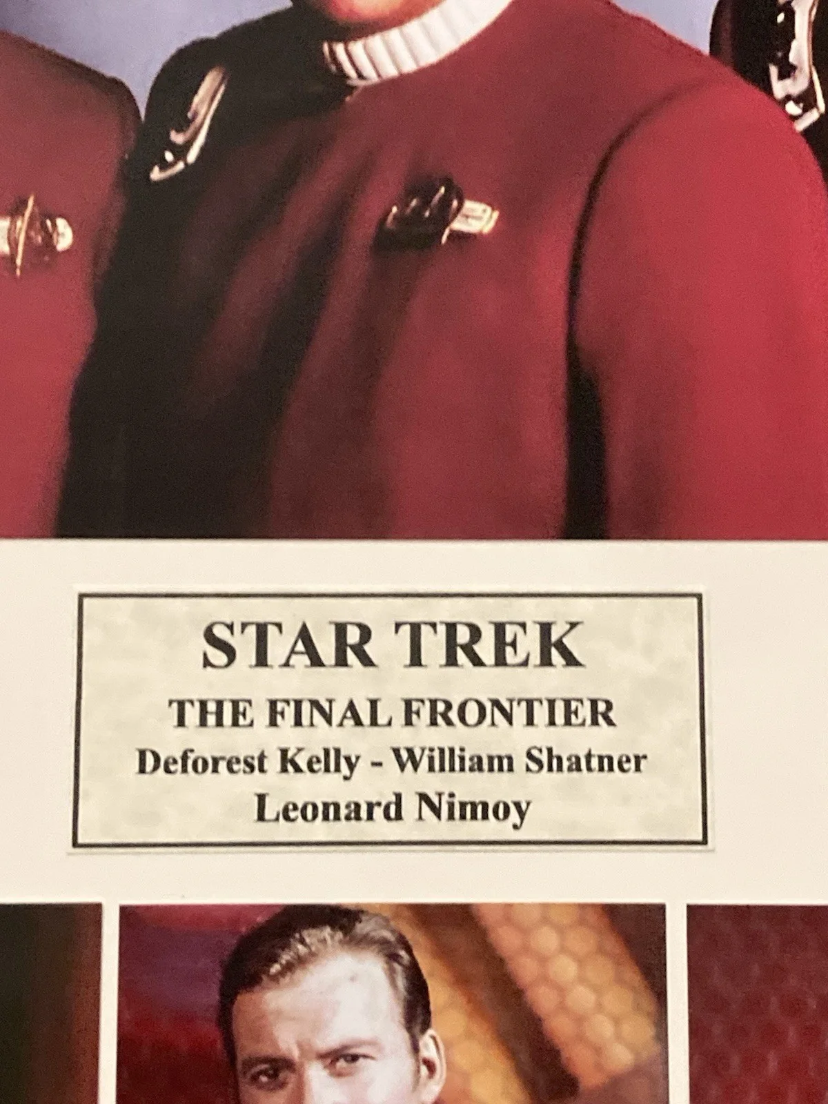 William Shatner, Leonard Nimoy, Kelley Deforest — William Shatner,Leonard Nimoy,Kelley Signed Photos In A 11x14 Matt STAR-TREK COA, изображение 5