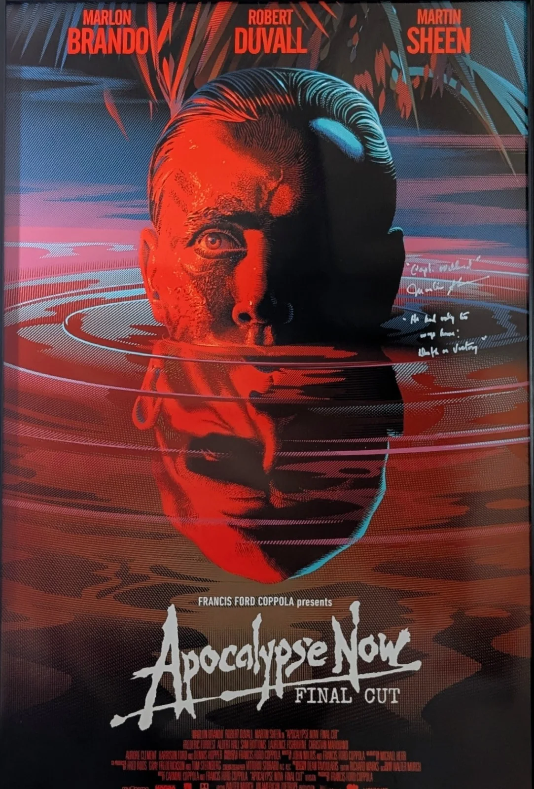 Martin Sheen — Martin Sheen Signed APOCALYPSE NOW 27x40 FULL Poster Inscribed With Quote & COA