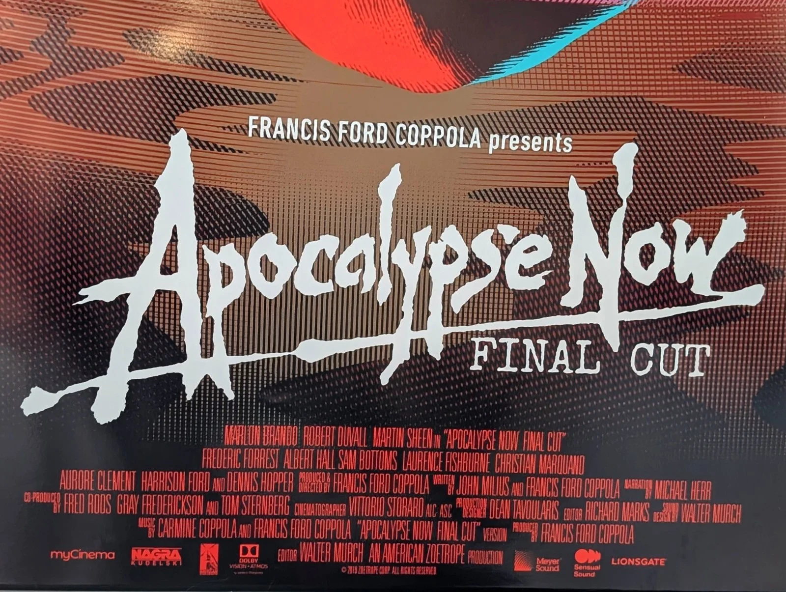 Martin Sheen — Martin Sheen Signed APOCALYPSE NOW 27x40 FULL Poster Inscribed With Quote & COA, image 2