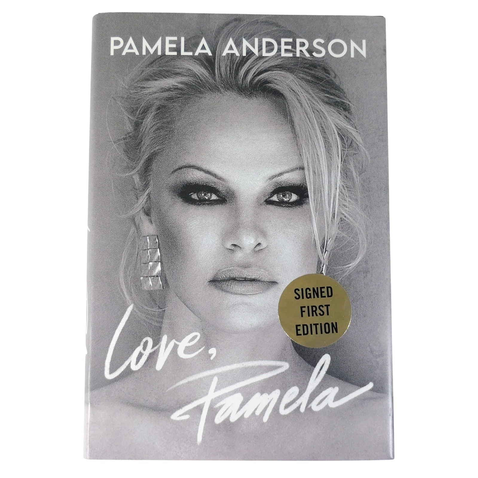 Pamela Anderson — Pamela Anderson Signed Love Pamela 1st Edition HC Book Beckett BAS COA Baywatch, изображение 3