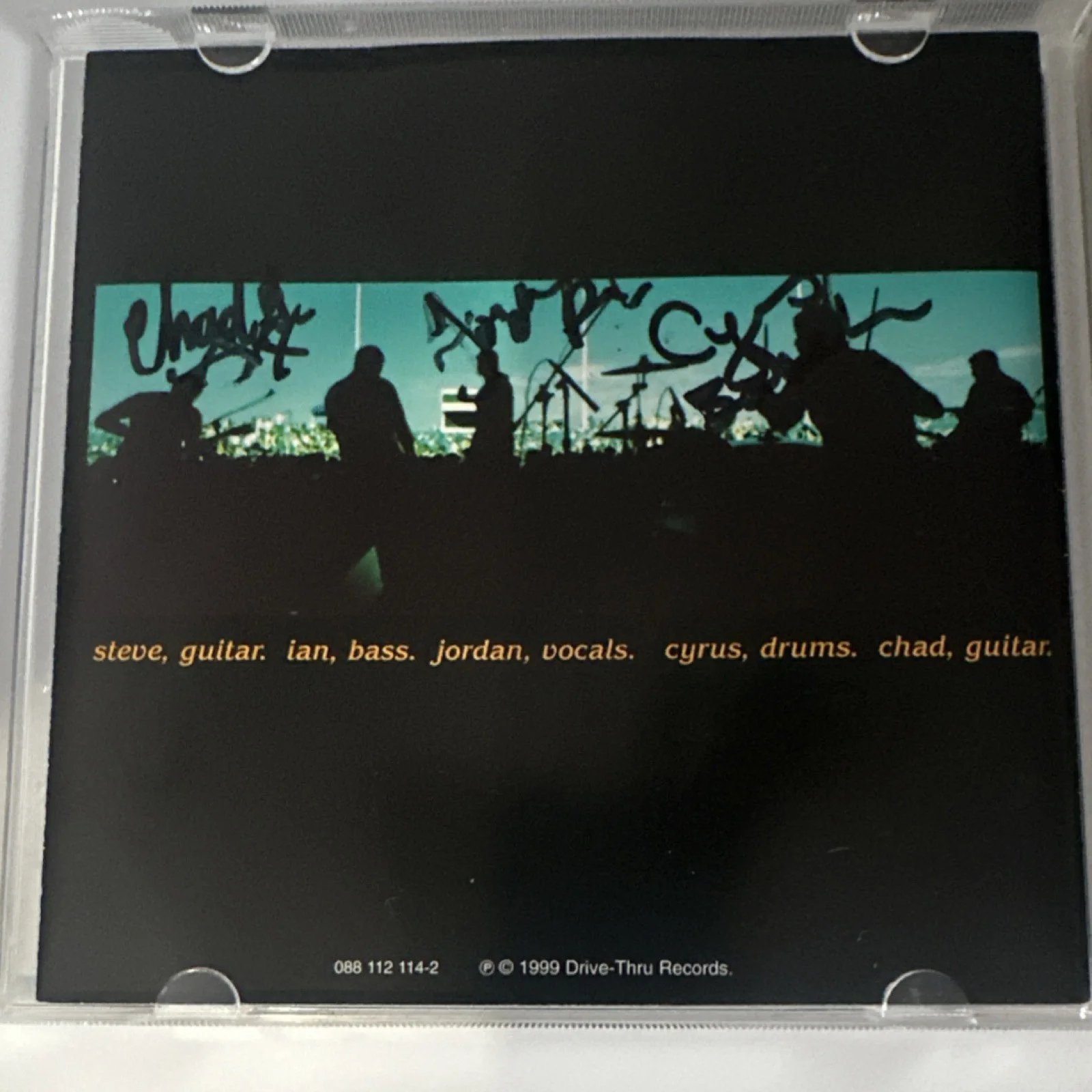 A New Found Glory Nothing Gold Can Stay Autographed CD & Booklet 1999, image 3