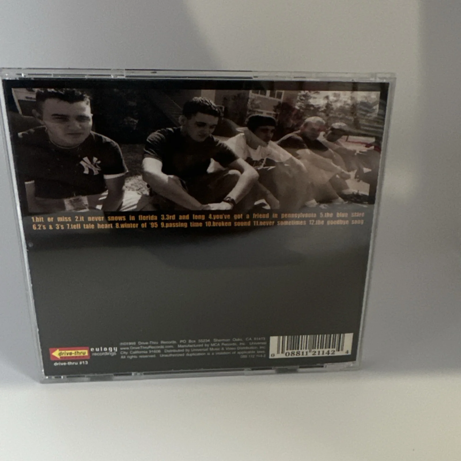 A New Found Glory Nothing Gold Can Stay Autographed CD & Booklet 1999, image 5