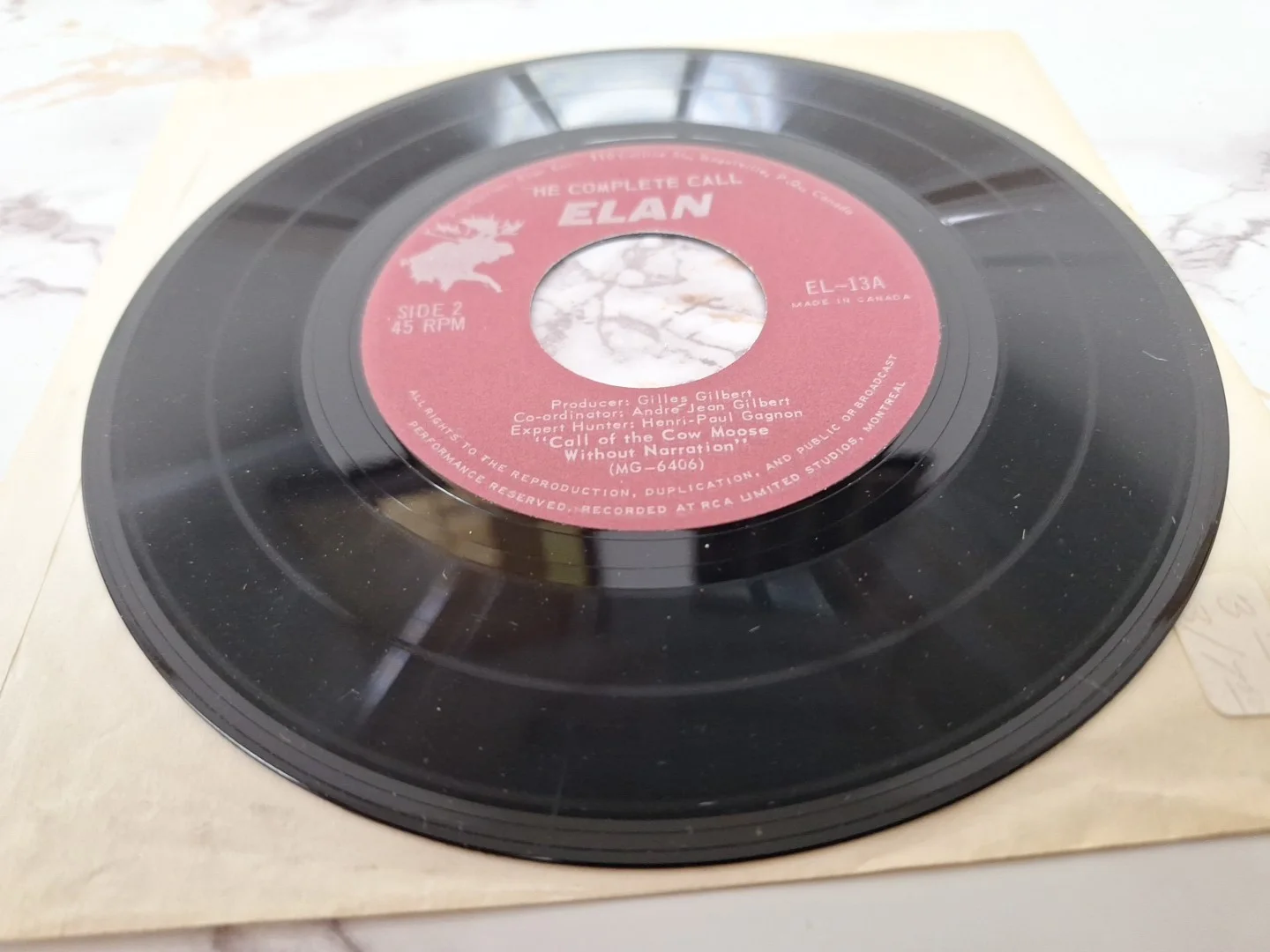 The Complete Call ELAN / The Art of Calling ( 45 RPM Vinyl Record) EXCELLENT, изображение 2