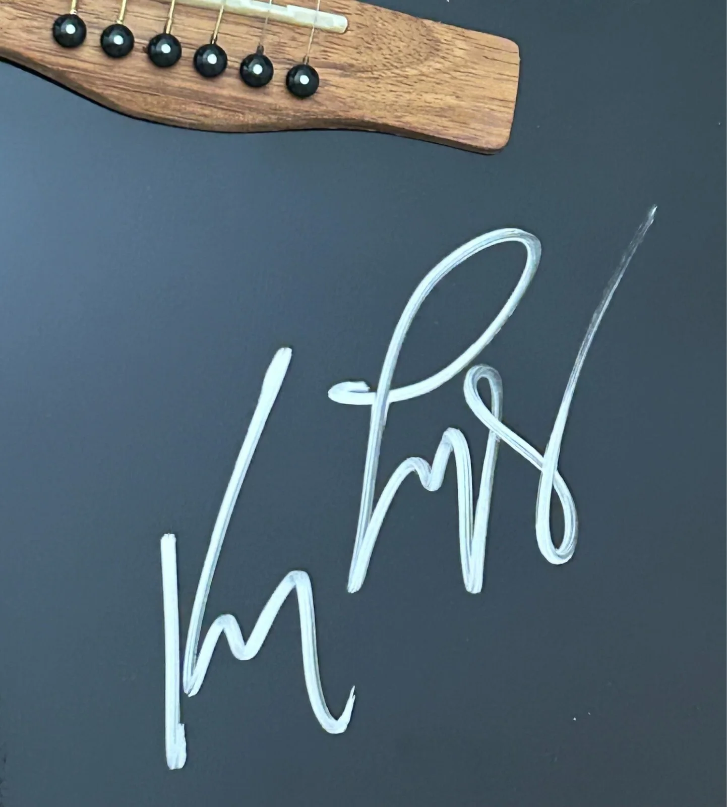 Kenny Loggins signed Acoustic Guitar JSA Certificate LOA COA, image 2