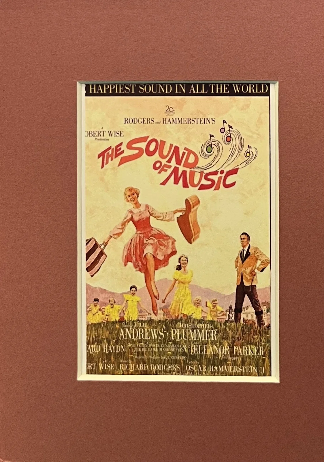 THE SOUND OF MUSIC. 35mm Film Cell Mounted Display, изображение 2