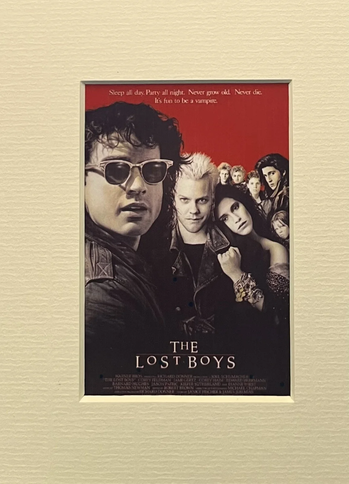 THE LOST BOYS. 35mm Film Cell Mounted Display, image 2
