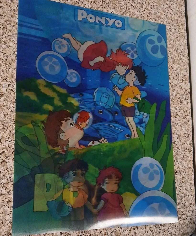 Ponyo - 3D poster Holographic, image 2