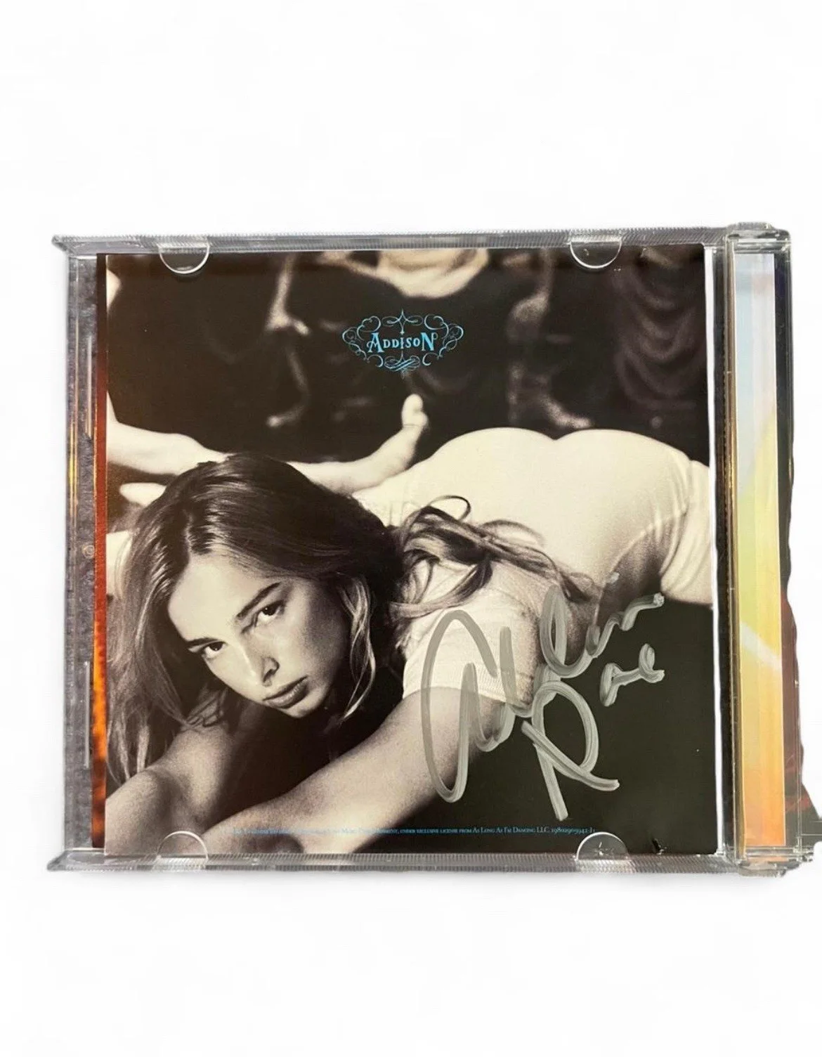 Addison Rae CD Autographed Music Collectible, image 3