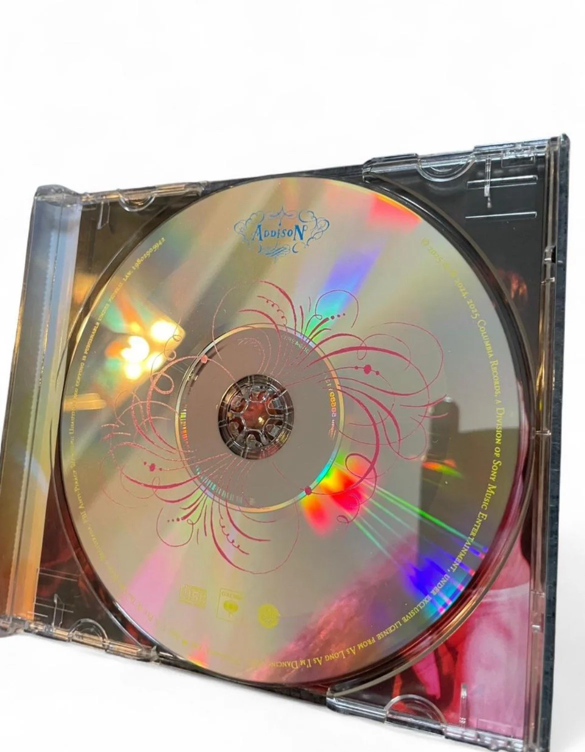 Addison Rae CD Autographed Music Collectible, image 4