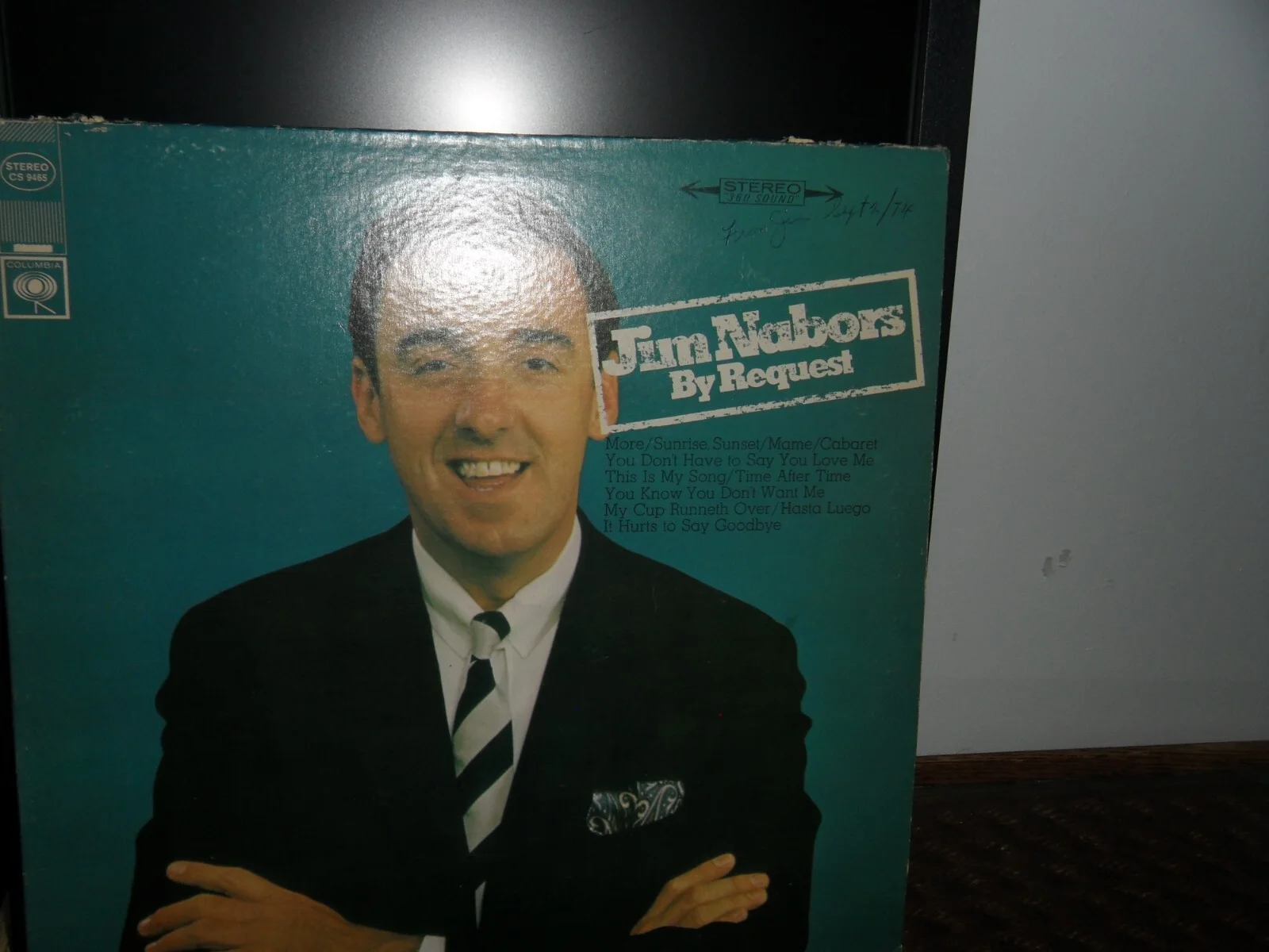 jim nabors — Jim Nabors By Request autographed signed record 1974, image 3