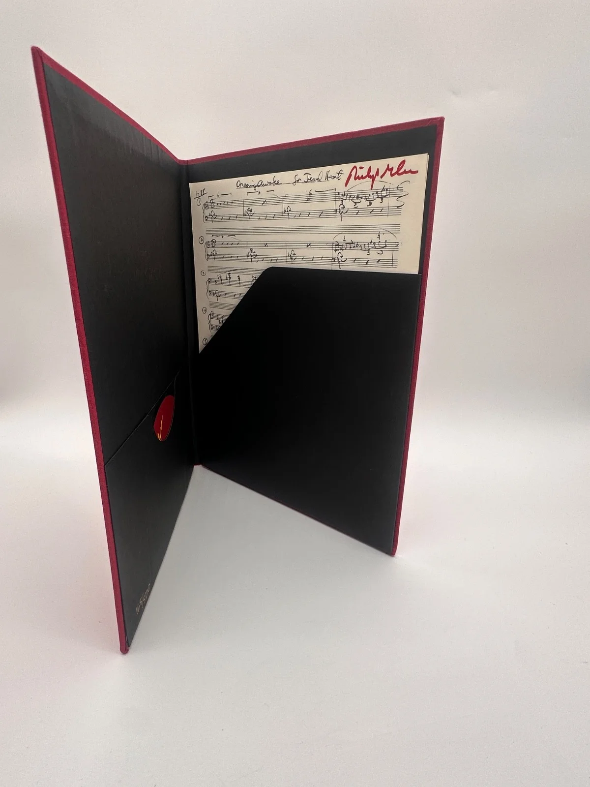 Philip Glass Signed Dreaming Awake Piano Sheet Music CD Ltd Classical Minimalism, изображение 4