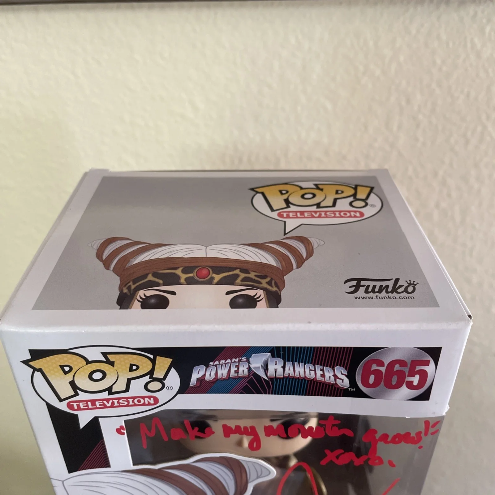Carla Perez — Carla Perez Signed Funko POP! - Power Rangers - Rita Repulsa - COA, изображение 5