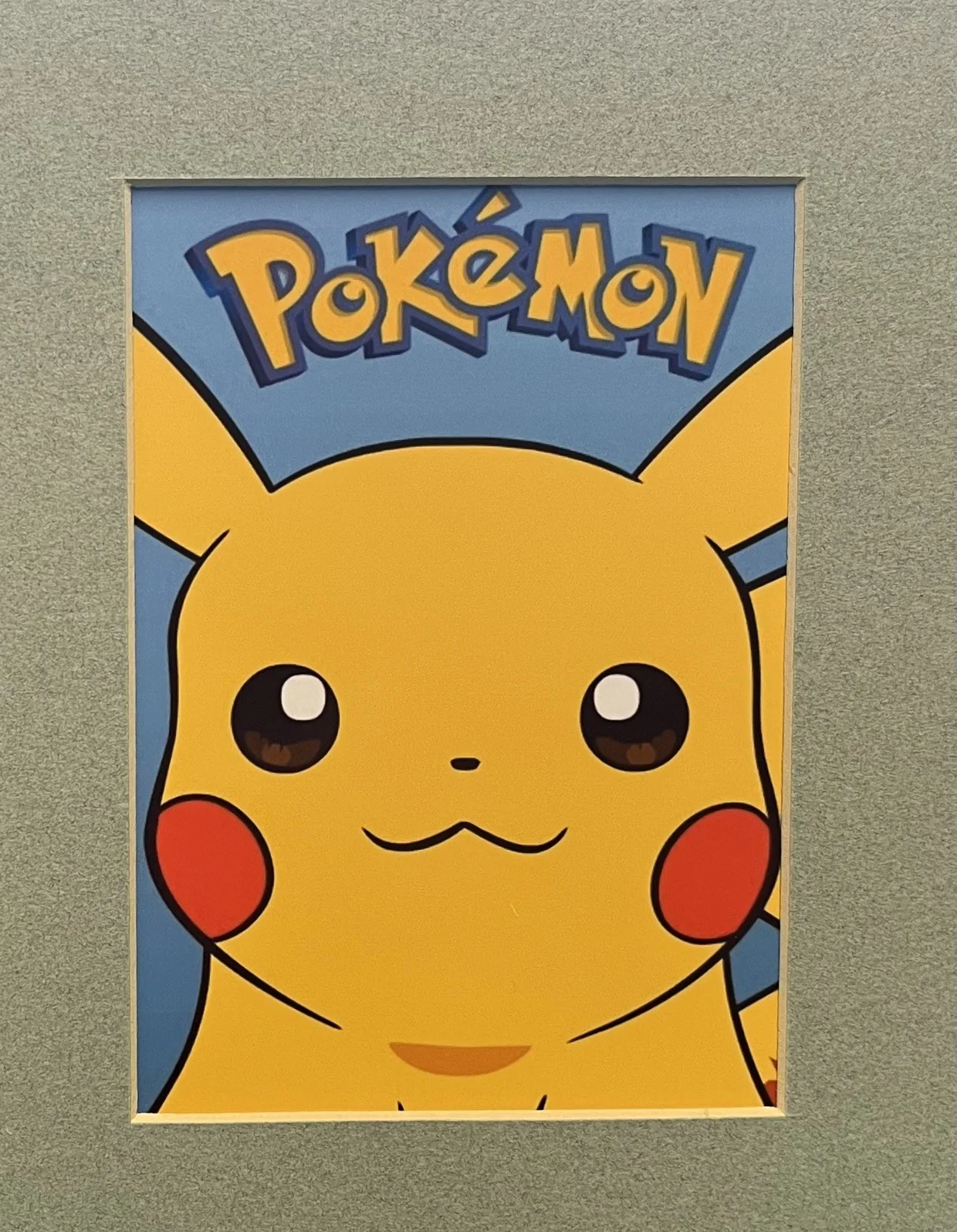Pokémon Pikachu. 35mm Film Cell Mounted Display, image 2