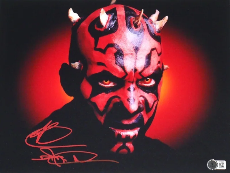 Ray Park — RAY PARK SIGNED STAR WARS: EPISODE 1 PHANTOM MENACE 11 x 14 BECKETT DARTH MAUL, изображение 2
