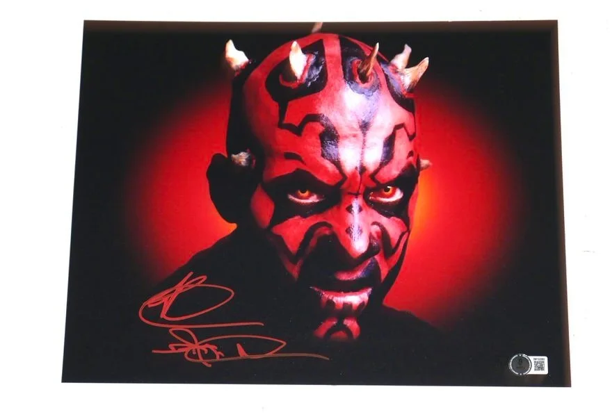 Ray Park — RAY PARK SIGNED STAR WARS: EPISODE 1 PHANTOM MENACE 11 x 14 BECKETT DARTH MAUL, изображение 3