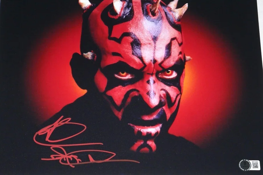 Ray Park — RAY PARK SIGNED STAR WARS: EPISODE 1 PHANTOM MENACE 11 x 14 BECKETT DARTH MAUL, изображение 5
