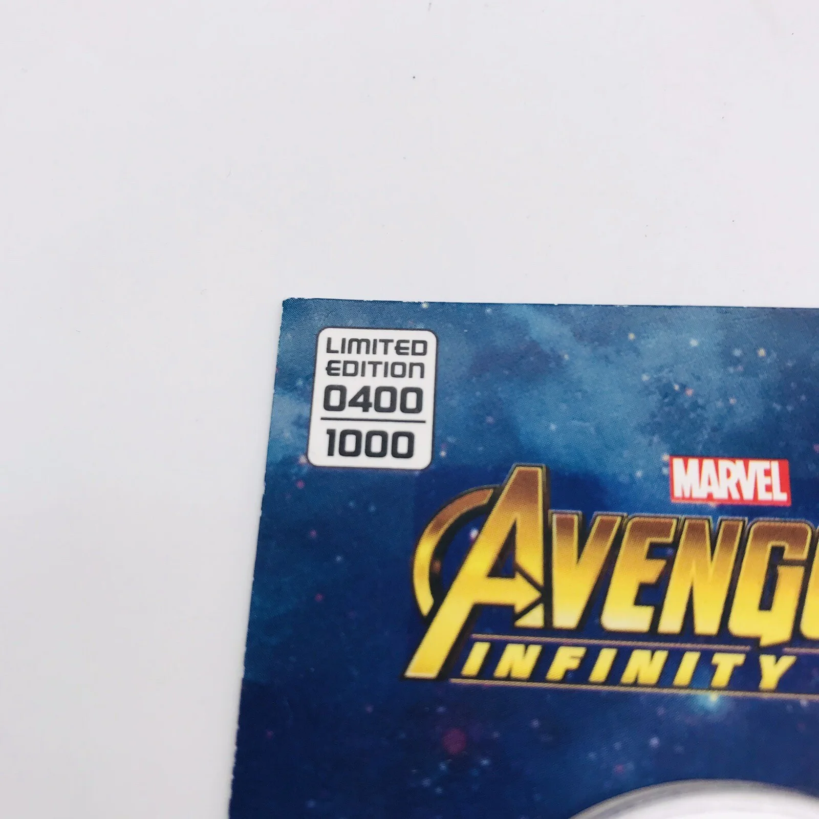 Groot 38mm Antique Gold Commemorative Coin Marvel Avengers Infinity War 400/1000, image 2
