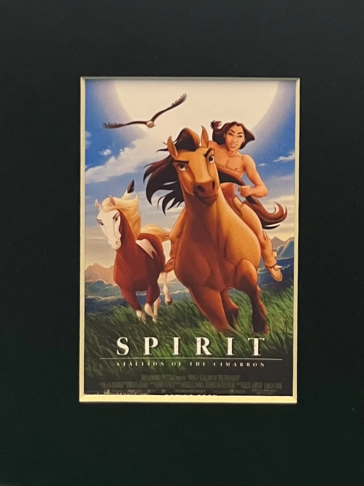 SPIRIT. The Stallion of Cimarron. 35mm Film Cell Mounted Display, изображение 2