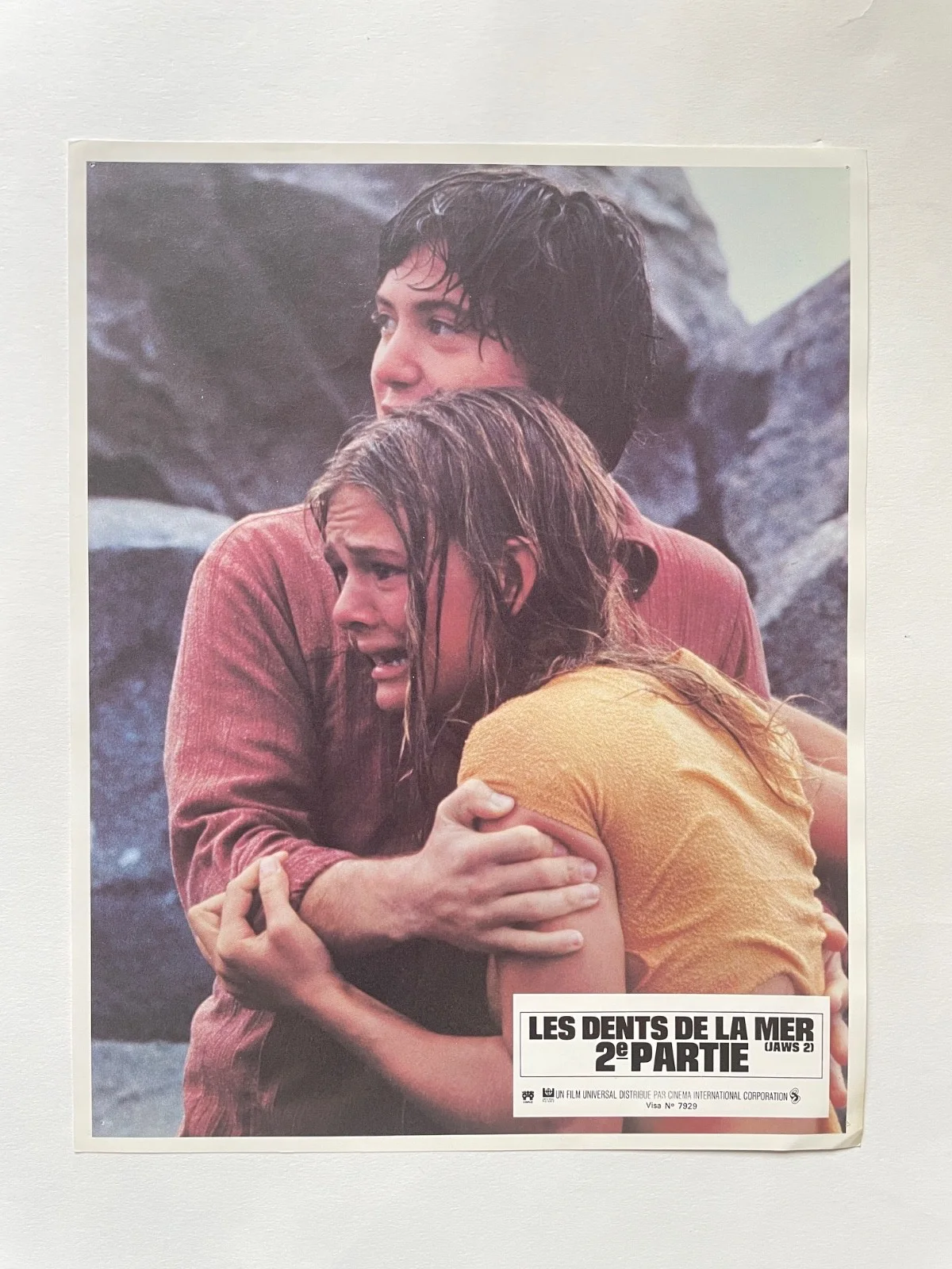 JAWS 2 Set of 14 French Lobby Card FOH Stills, изображение 3