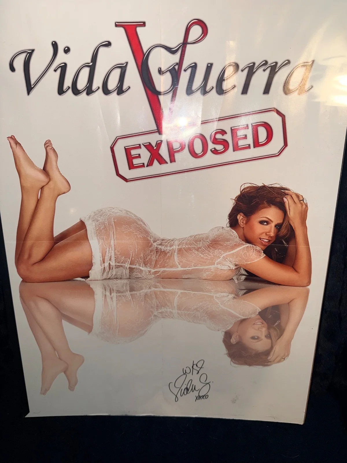 Vida Guerra "Exposed" Signed Movie Poster, image 2