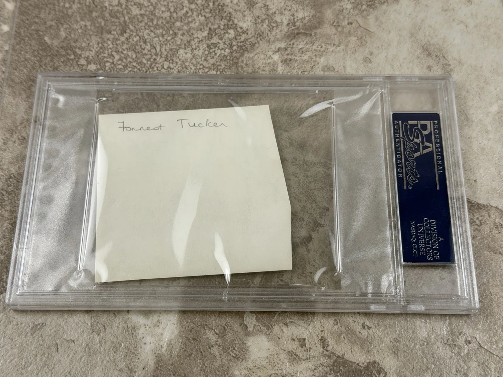 Forrest Tucker Autographed Cut Hollywood Westerns PSA/DNA Certified, изображение 2