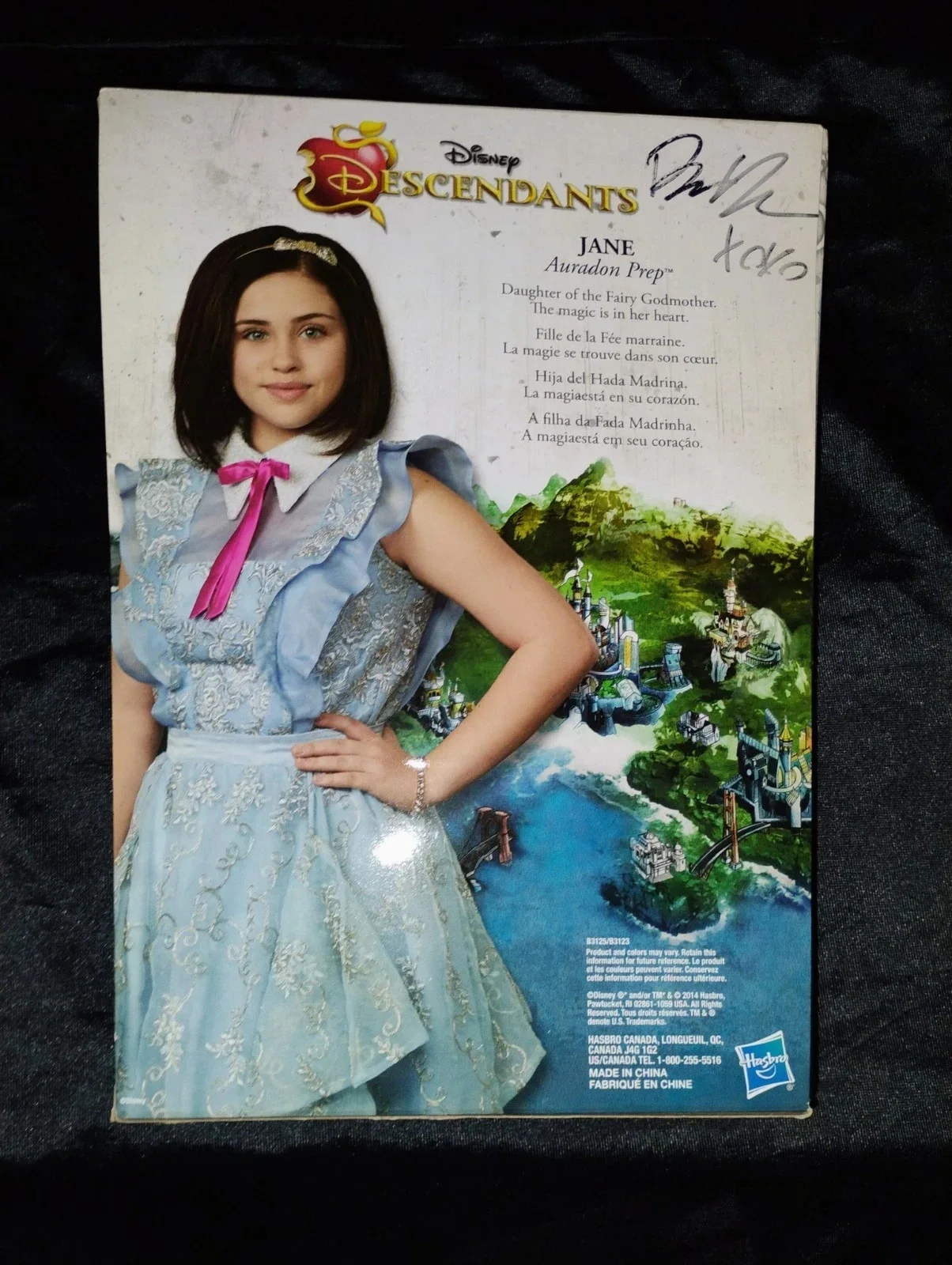 Brenna D'Amico — Brenna D'Amico “Descendants” Signed JANE Doll Auradon Prep New in Box RARE, image 3