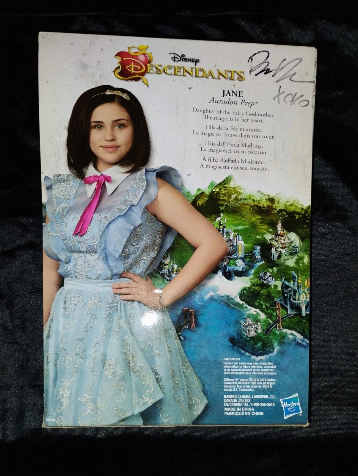 Brenna D'Amico — Brenna D'Amico “Descendants” Signed JANE Doll Auradon Prep New in Box RARE, image 4
