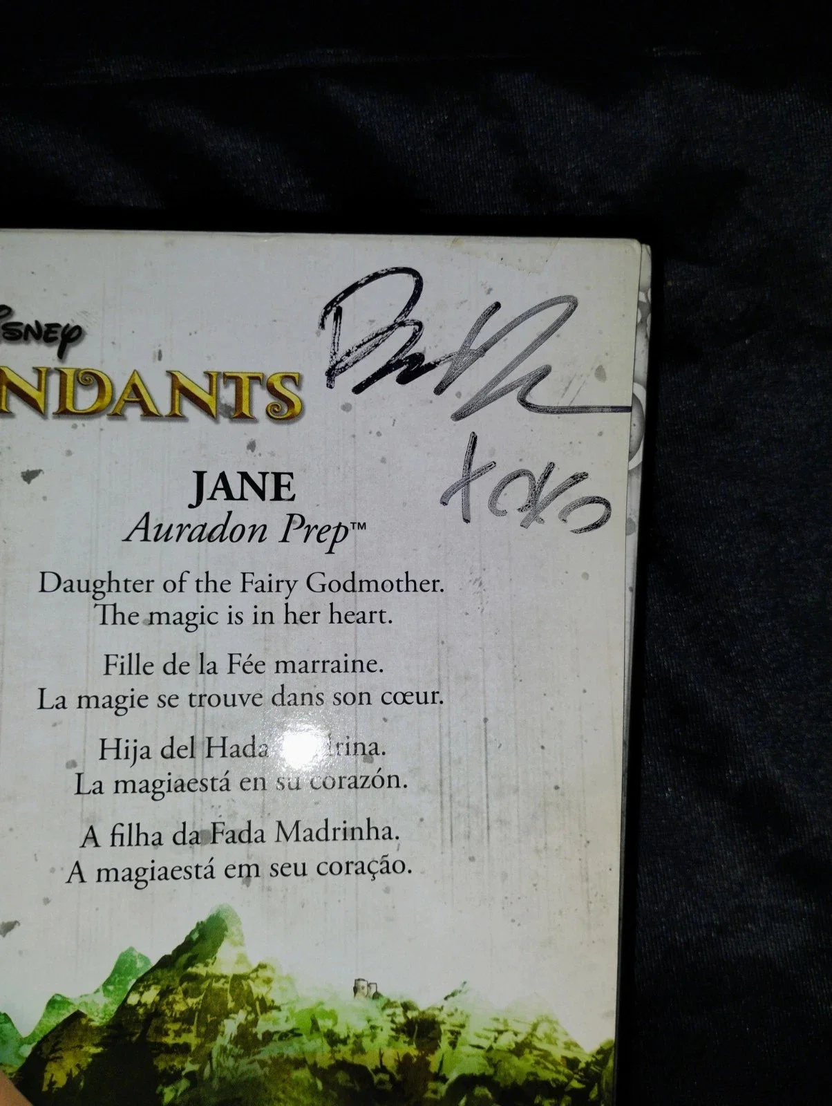 Brenna D'Amico — Brenna D'Amico “Descendants” Signed JANE Doll Auradon Prep New in Box RARE, image 5