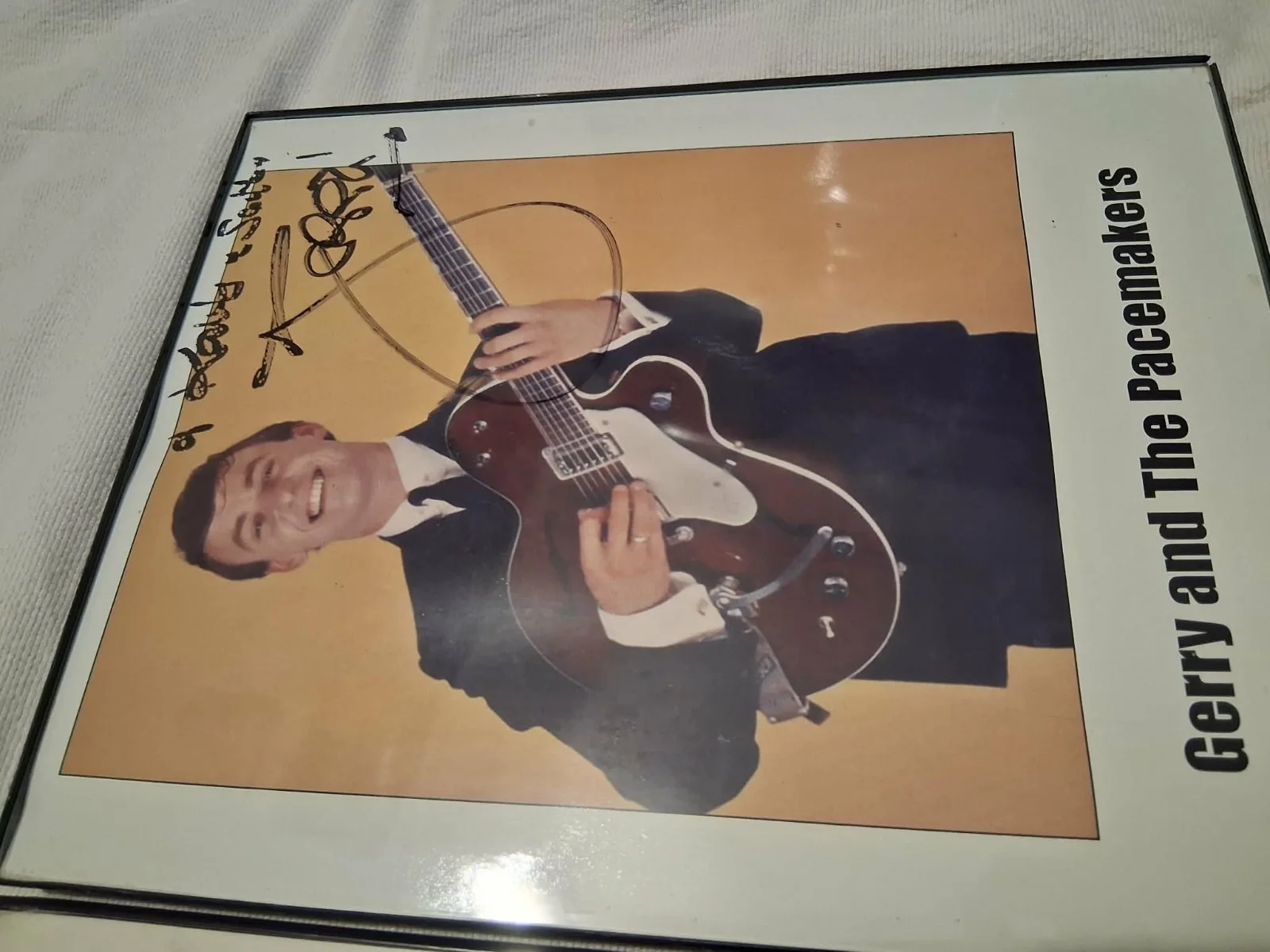 Gerry and The Pacemakers Signed Framed Photos Autographed, image 4
