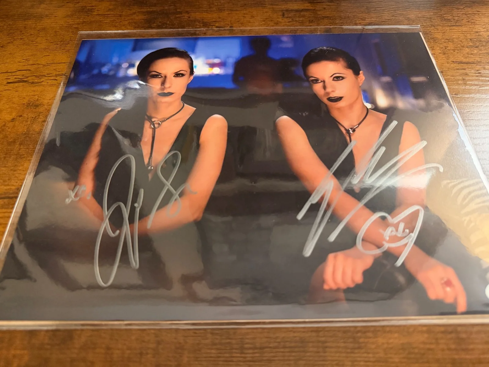 Jen and Sylvia Soska — Bam Box American Mary Soska Sisters Autographed 8x10 W/ COA
