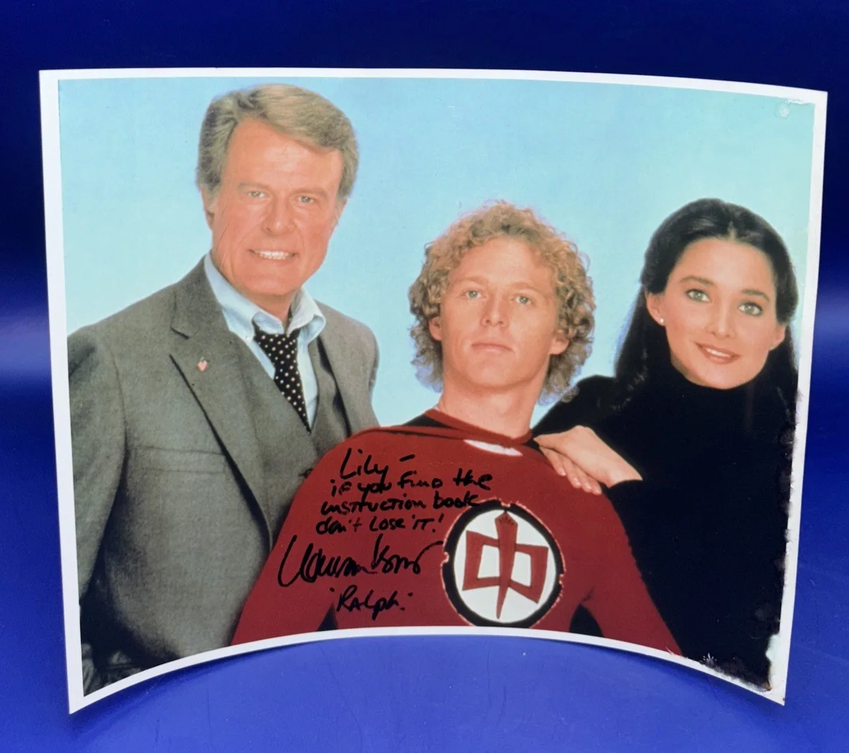 William Katt Hand Signed 8”x10” Color Photo Greatest American Hero Autograph, image 2