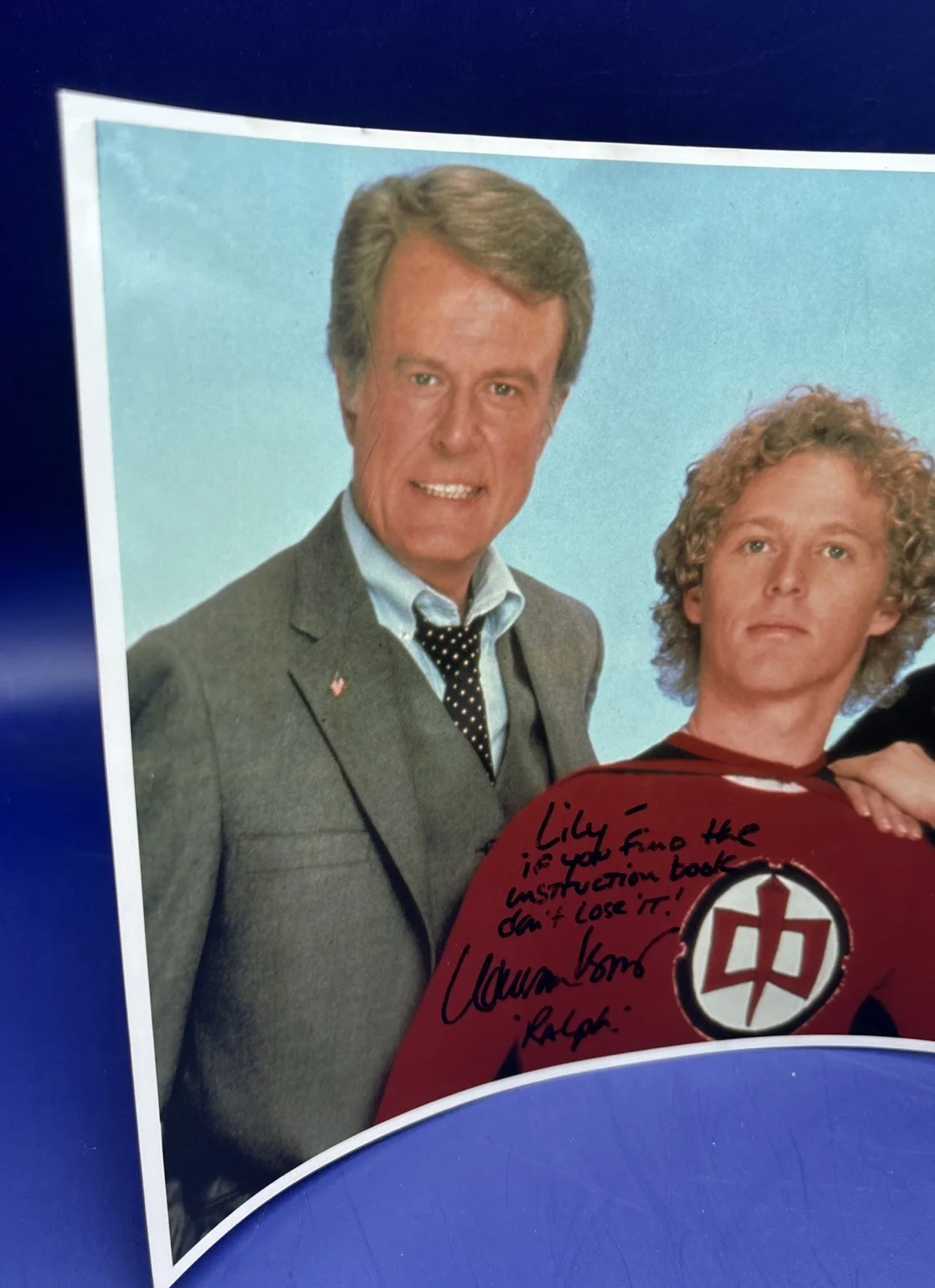 William Katt Hand Signed 8”x10” Color Photo Greatest American Hero Autograph, image 3