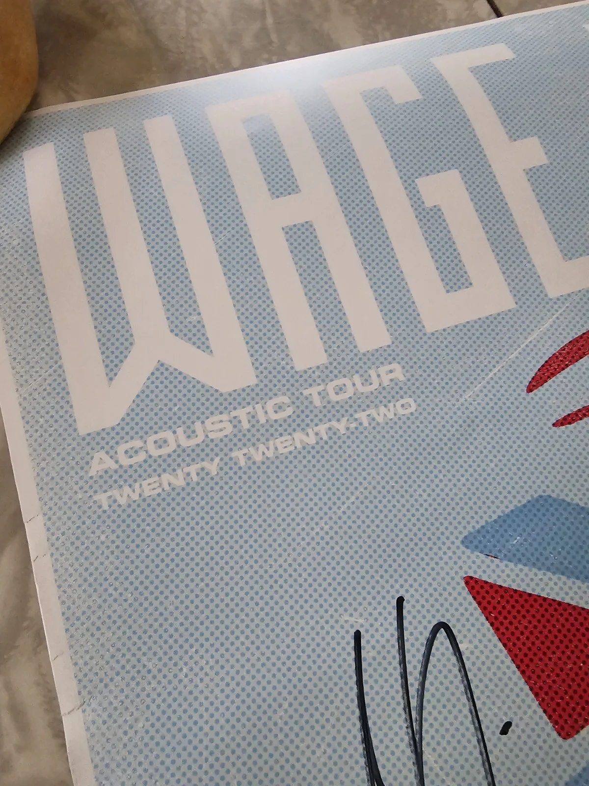 WAGE WAR Signed Poster & More! Acoustic Tour 2022, изображение 3