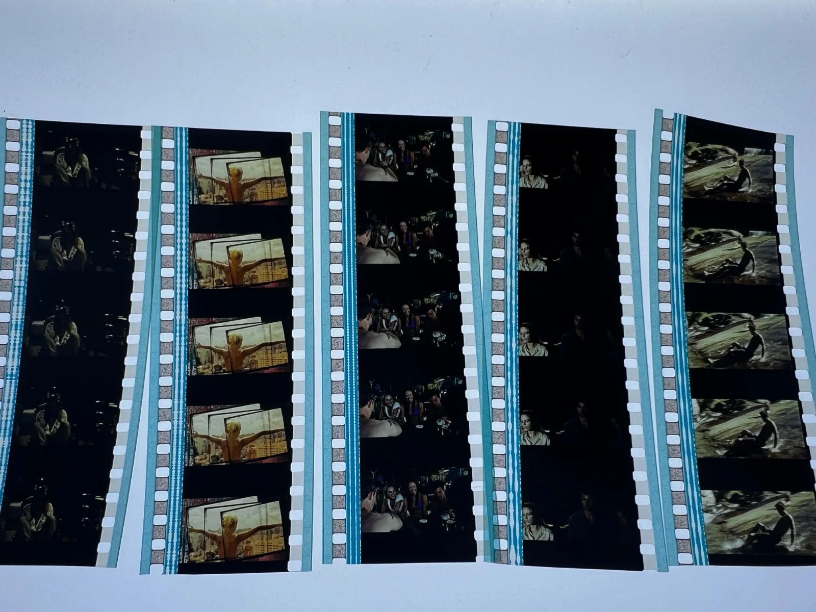 Paradise Lost 35mm Film Cells Strips - 5 Strips of 5 Cells FREE P&P, изображение 3