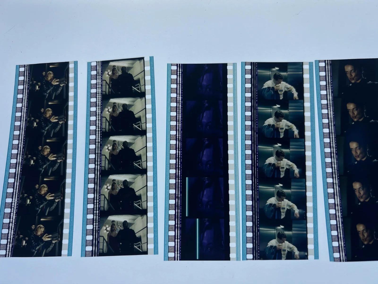 Resident Evil 35mm Film Cells Strips - 5 Strips of 5 Cells FREE P&P, изображение 3