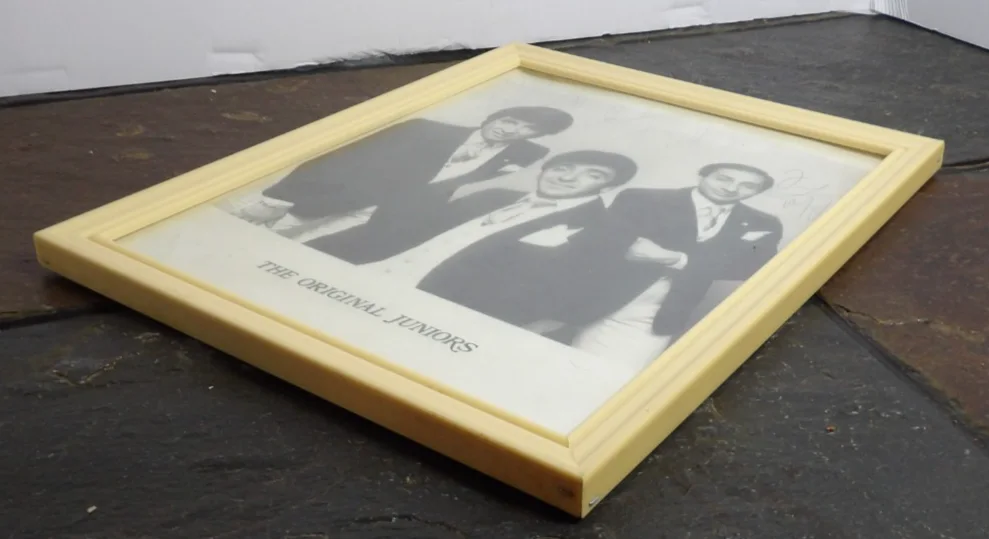 The Original Juniors Framed Autographed Picture, image 5