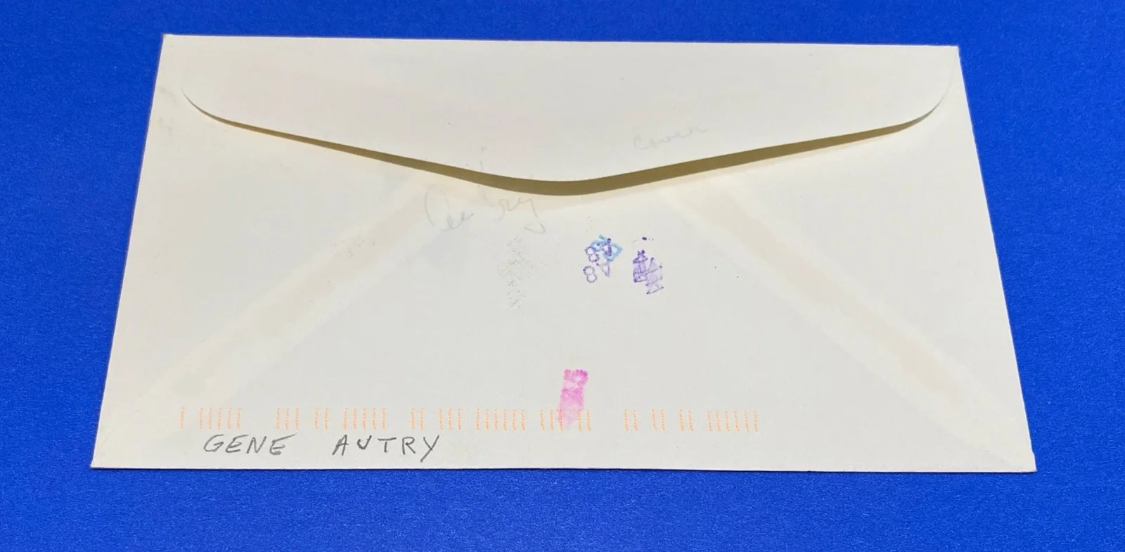 1994 Film Festival Gene Autry Signed Autographed First Day Cover FDC Western, изображение 5
