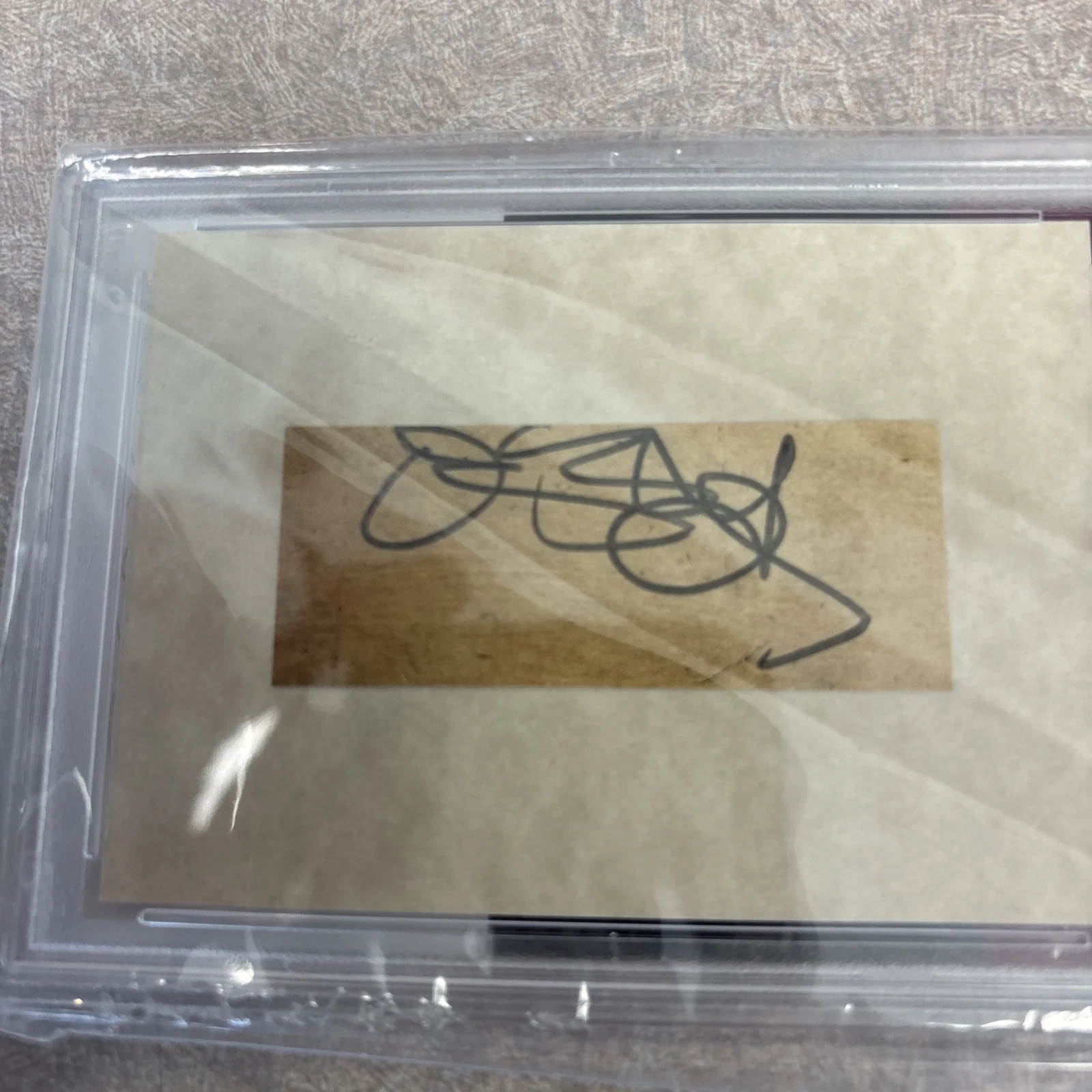 OZZY OSBOURNE SIGNED CUT PSA AUTHENTIC AUTO, image 2