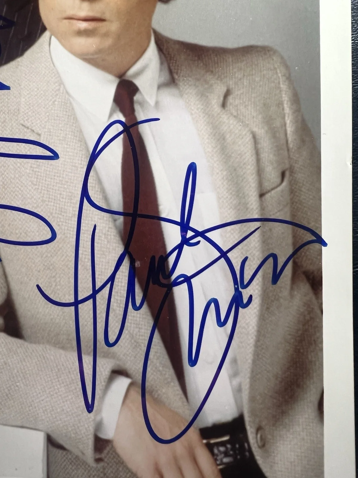 Simon & Garfunkel - Signed 8x10 - 2003 Old Friends Tour VeriMarx 92 score!, image 3