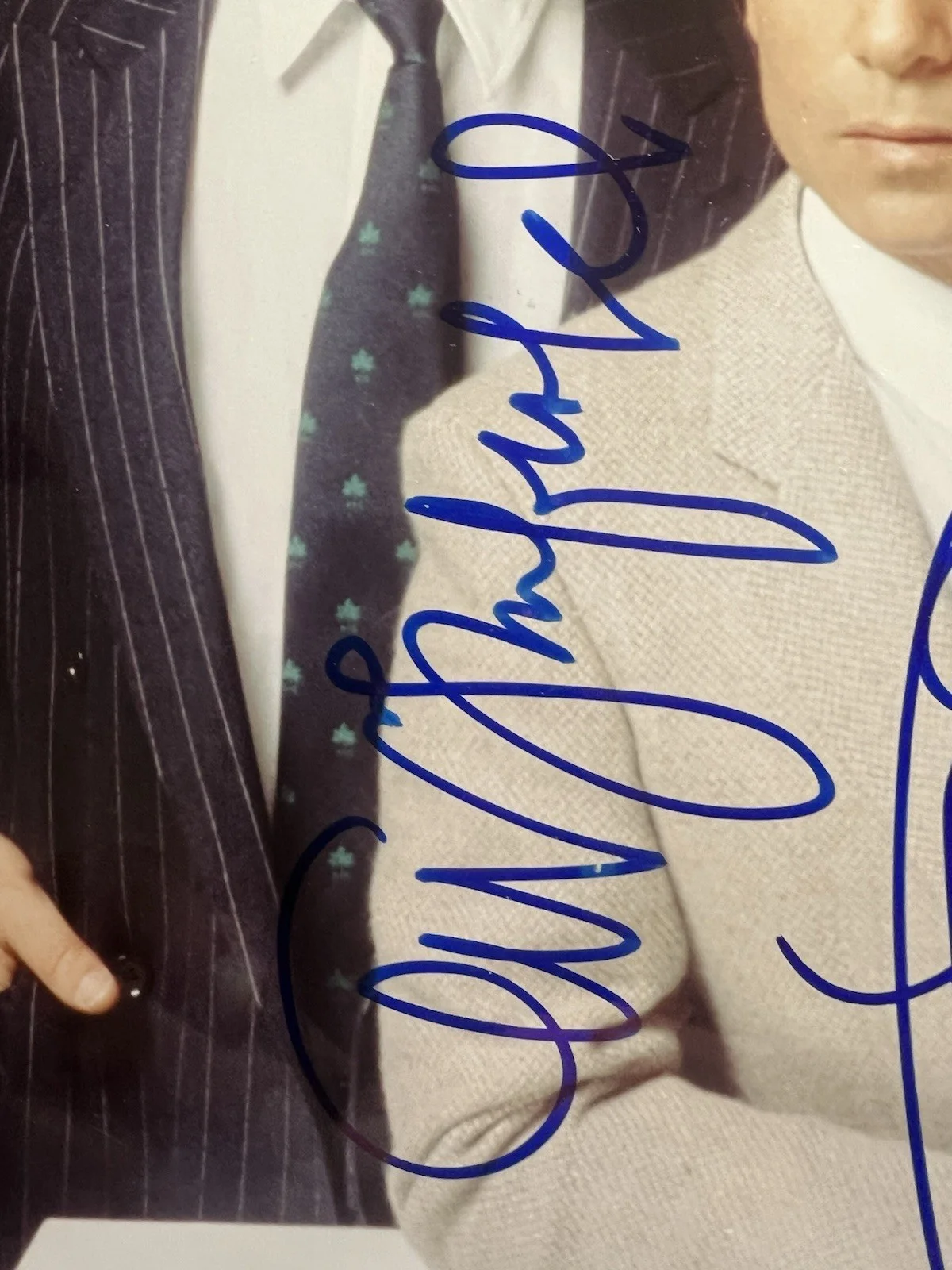 Simon & Garfunkel - Signed 8x10 - 2003 Old Friends Tour VeriMarx 92 score!, image 4