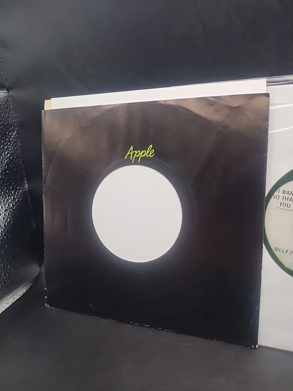 Billy Preston Signed 45 RPM - "I Want To Thank You" - Apple Records + 2005 Fest, изображение 3