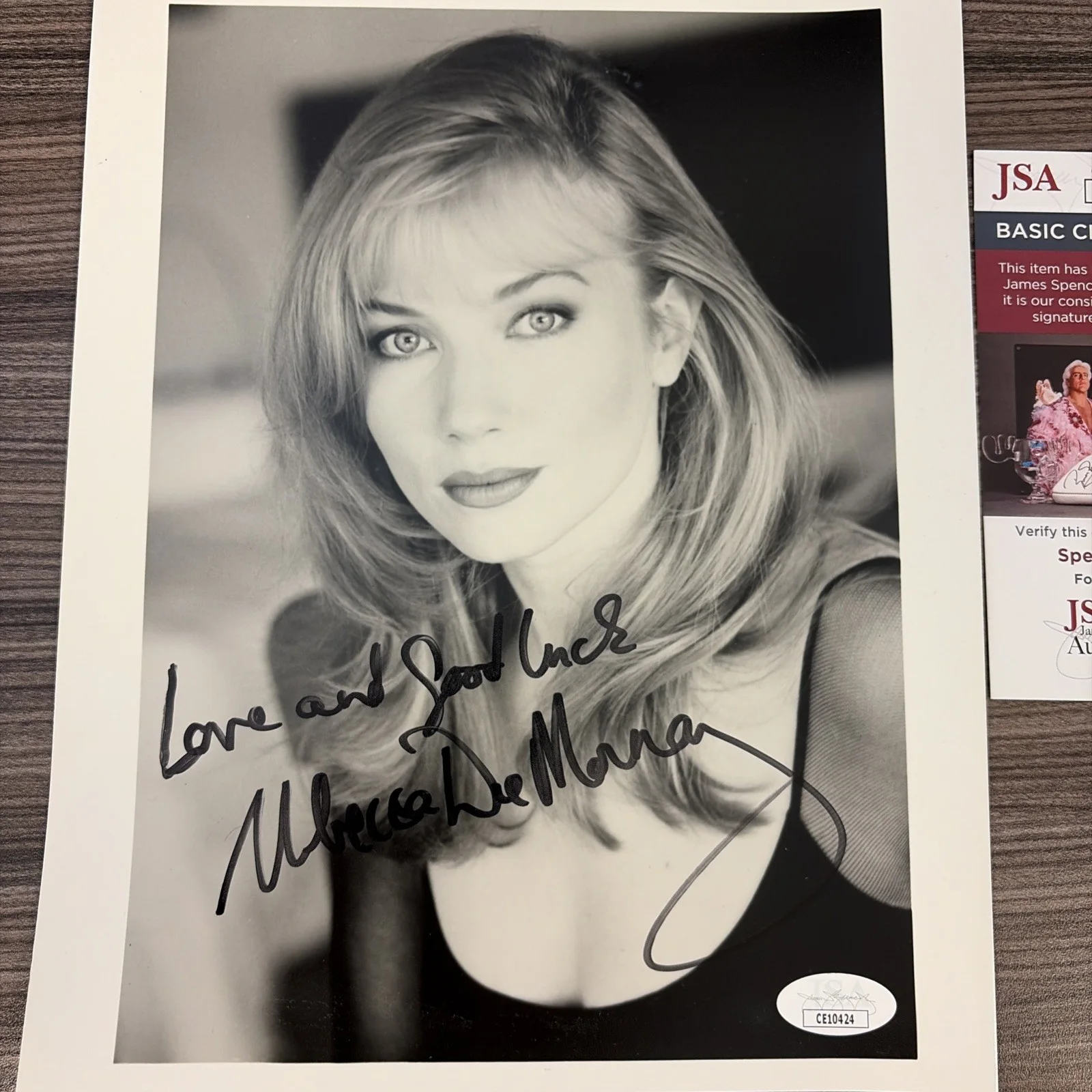 Rebecca De Mornay — Rebecca De Mornay Signed Autographed 8x10 Risky Business JSA, изображение 2