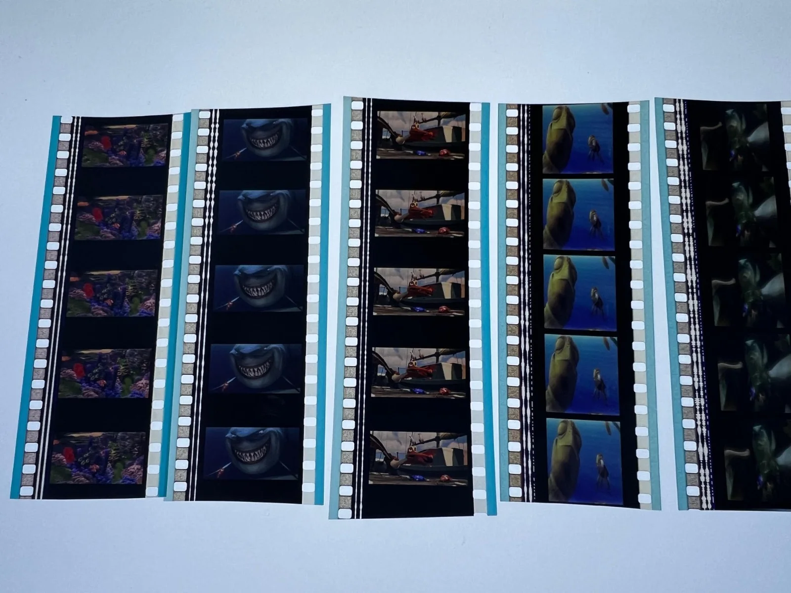 Finding Nemo 35mm Film Cells Strips - 5 Strips of 5 Cells FREE P&P, изображение 2