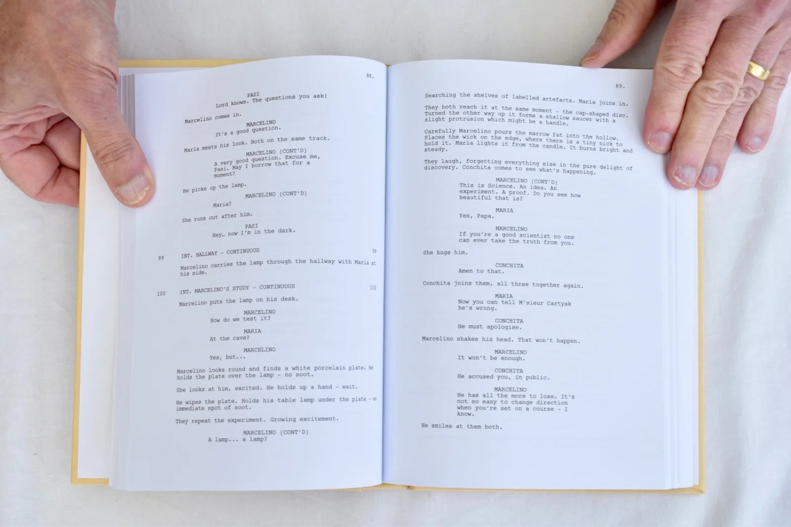 Altamira (Script and Storyboard) - A film directed by Hugh Hudson (Hardback), image 2