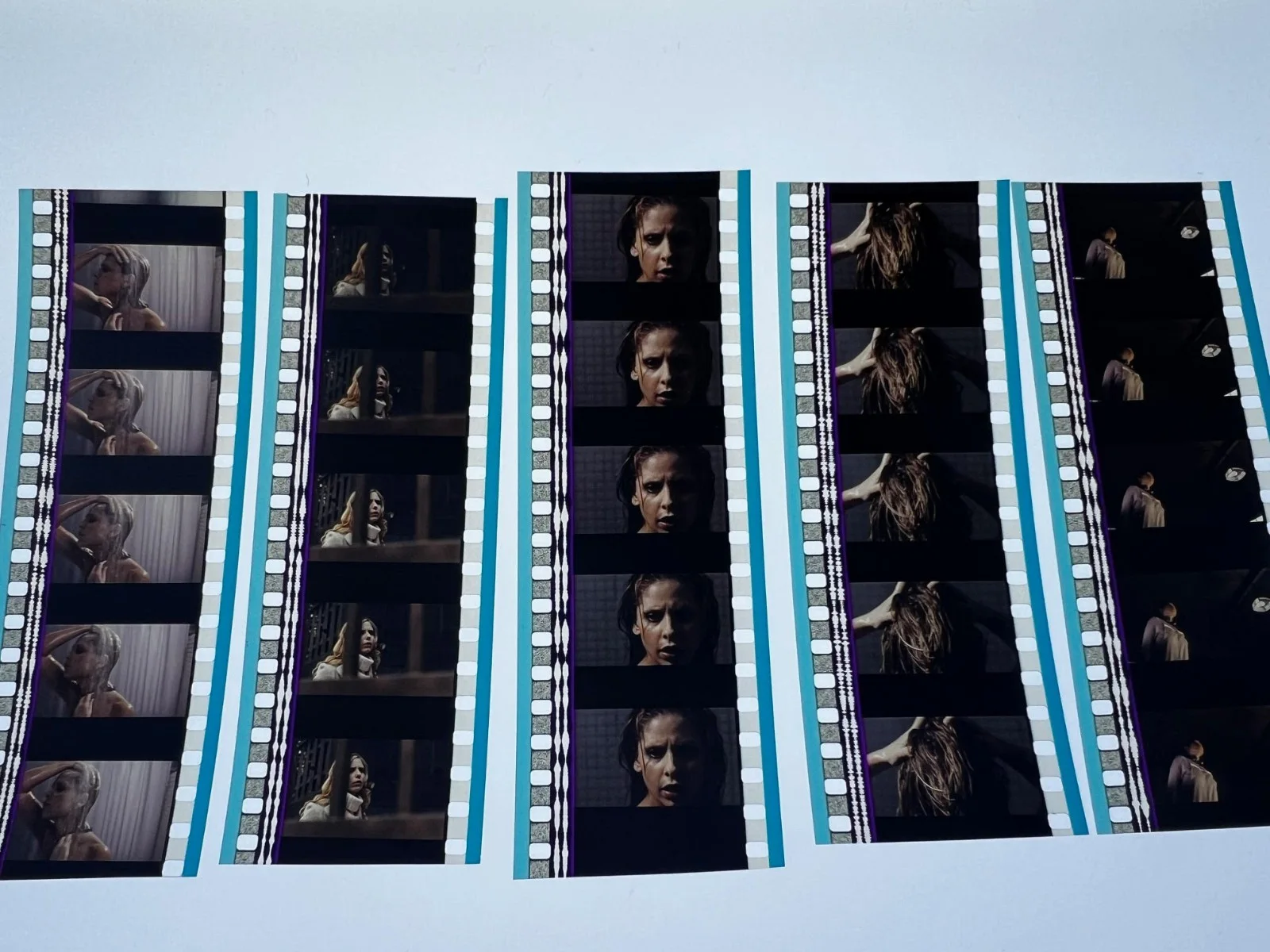 The Grudge 35mm Film Cells Strips - 5 Strips of 5 Cells FREE P&P, изображение 2