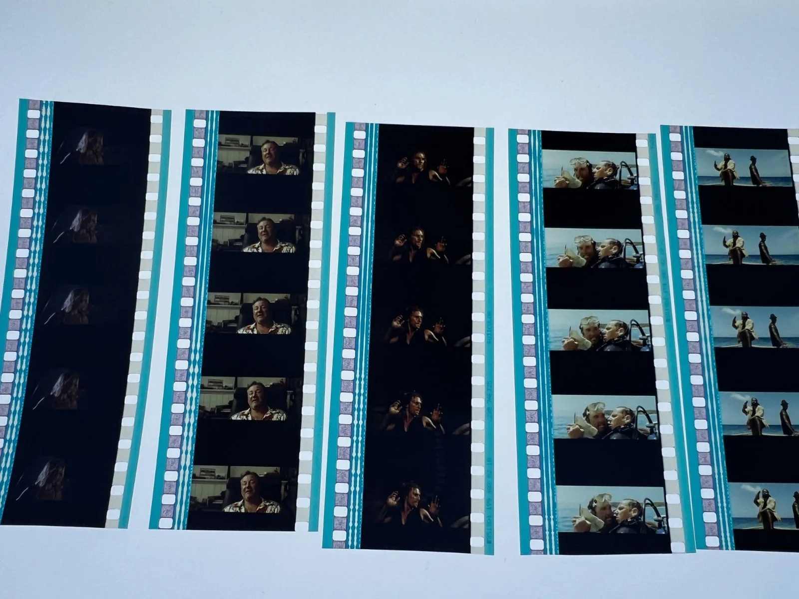 Fools Gold 35mm Film Cells Strips - 5 Strips of 5 Cells FREE P&P, изображение 3