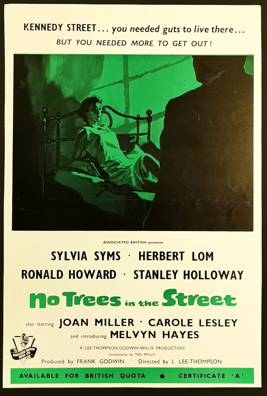 CRY BABY KILLER 1958 Harry Lauter, Jack Nicholson, Carolyn Mitchell TRADE ADVERT, изображение 2