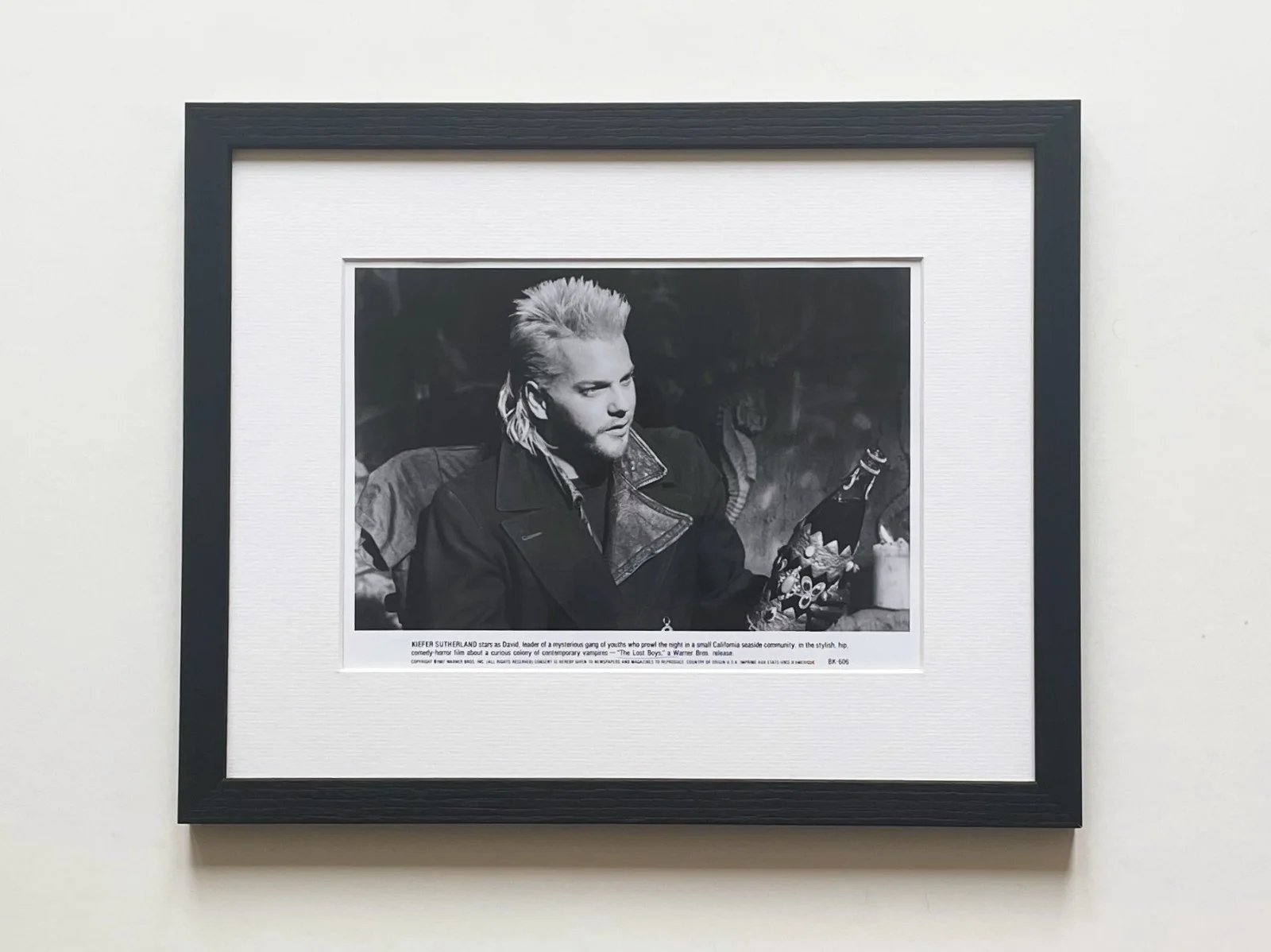The Lost Boys Photo Original 8X10 Inch B&W Press Publicity Still: Framed, изображение 2